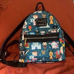 Magic Kingdom Disney Loungefly Bag GREAT CONDITION